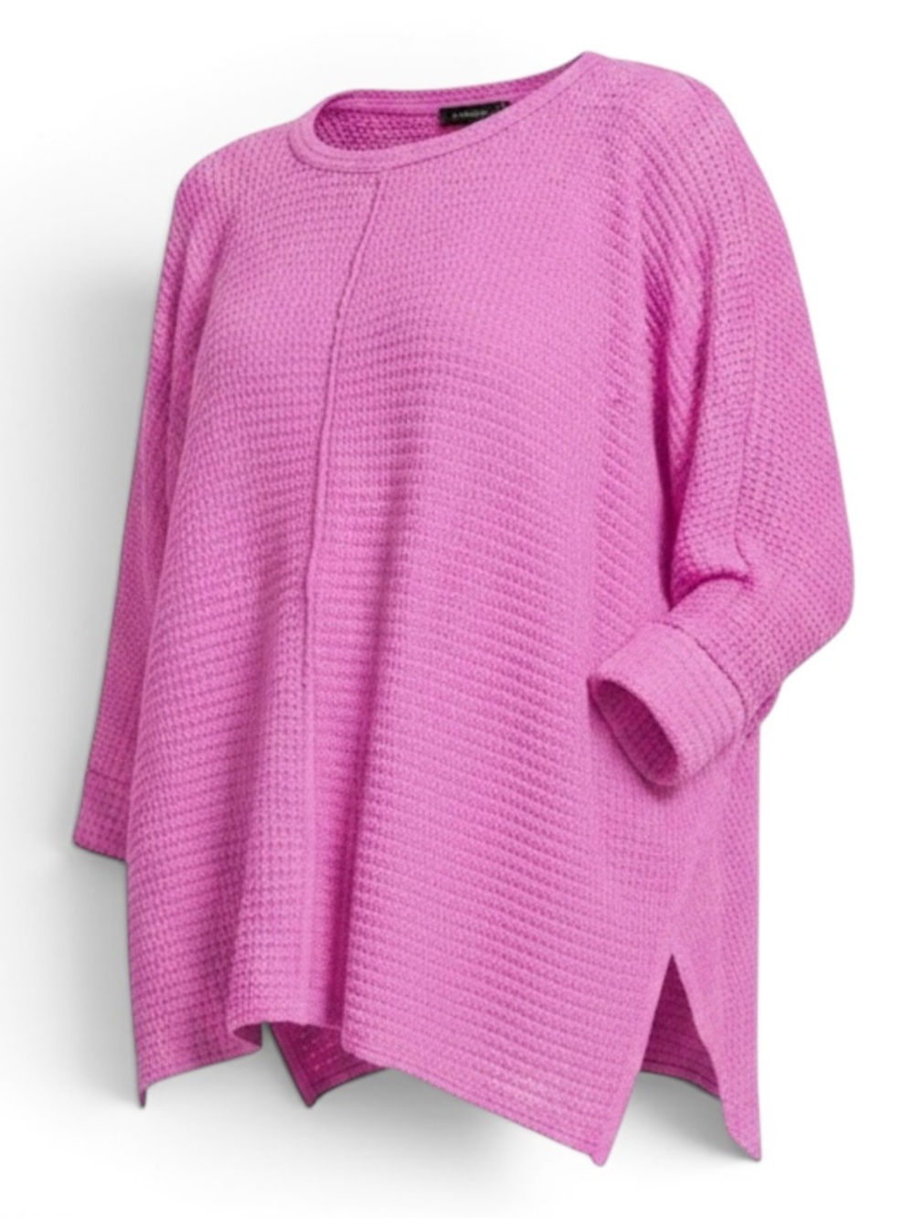 🆕 Zenana - Oversized - Waffle Knit Top - Bright Mauve